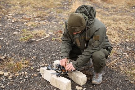 Як тренуються гвардійці-пілоти FPV-дронів на Прикарпатті. ВІДЕО